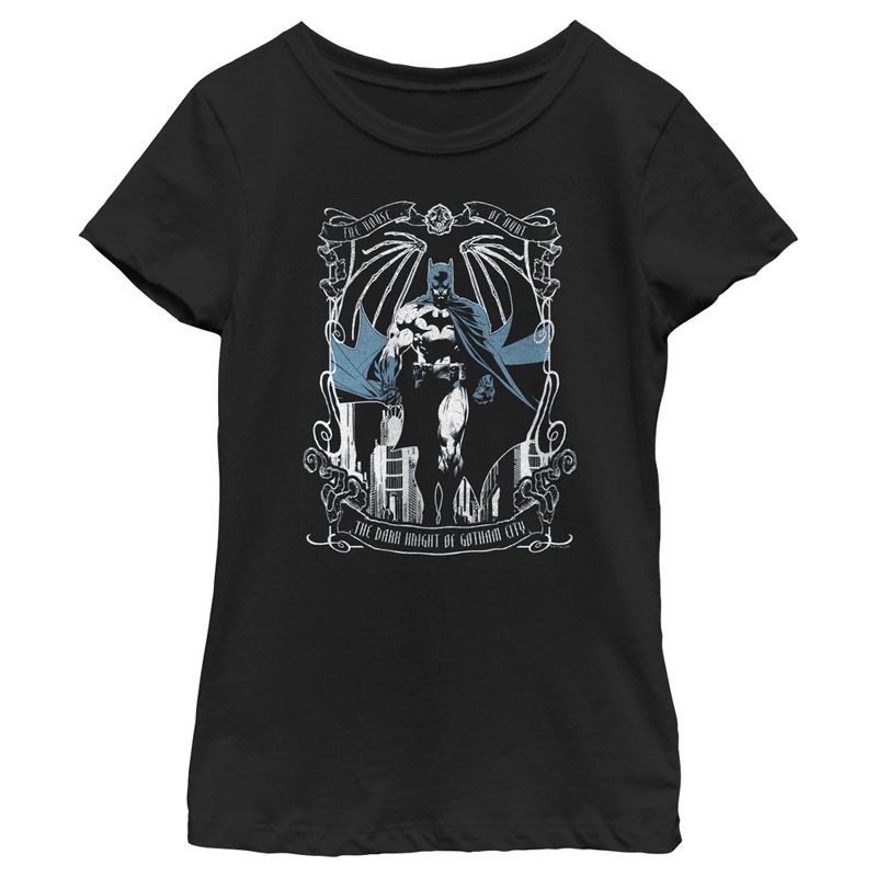 Girl's Batman Dark Knight Tarot T-Shirt, 1 of 5