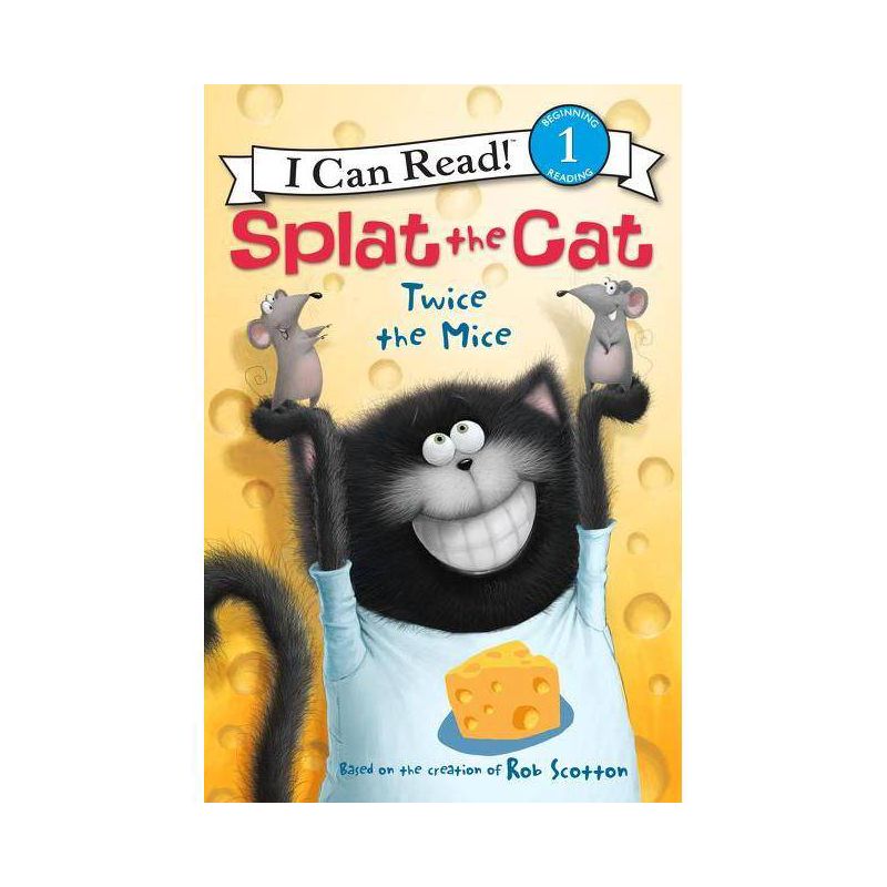 Twice the Mice -  (Splat the Cat I Can Read) by Jacqueline  Resnick (Paperback), 1 of 2