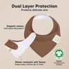 8pk Organic Baby Bandana Bibs, Baby Drool Bibs for Baby Boy, Girl, Baby Bibs for Infant, Newborn - 2 of 4