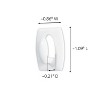 6ct 3M Command Hooks (Mini) - White: Adhesive Plastic Hooks for Stockings & Lights, 0.5 lb Capacity, 6 Pack - 3 of 4