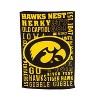 Evergreen NCAA Universty of Iowa Garden Suede Flag 12.5 x 18 Inches Indoor Outdoor Decor - 2 of 3