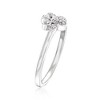 Ross-Simons Diamond-Accented Paw Print Ring in Sterling Silver - 3 of 4
