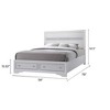 Full Size Wooden Storage Bed with Drawers for Bedroom - 3 of 4