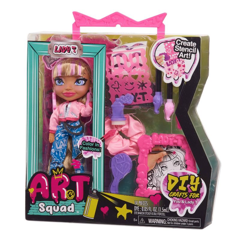 Art Squad Lady T Doll, 4 of 7
