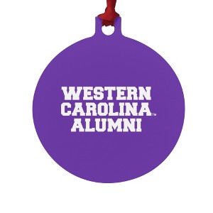 Western Carolina Alumni Aluminum Holiday Christmas Tree Ornament - 1 of 4