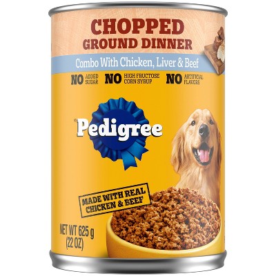 Pedigree Chopped Ground Wet Dog Food