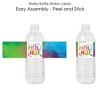 Big Dot of Happiness Holi Hai - Festival of Colors Party Water Bottle Sticker Labels - Set of 20 - 2 of 4