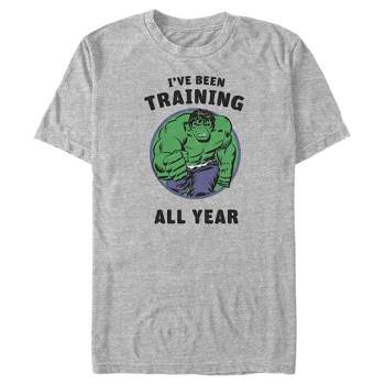 Men's Marvel Hulk I've Been Training All Year T-Shirt