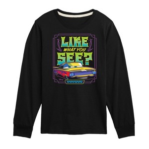 Boys' - Disney - Ramone Like What You See Long Sleeve Graphic T-Shirt - 1 of 4