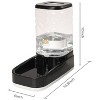 Elevon Automatic Dog & Cat Gravity Food and Water Dispenser Set 3.8L - 4 of 4