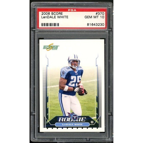 Lendale White Rookie Card 2006 Score #370 Psa 10 : Target