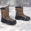 Mens Snow Boots Winter Insulated Waterproof Shoes Warm Fur Line Bootie Non-Slip Outdoor Winter - 4 of 4
