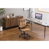 VINGLI Comfy Leather Office Desk Chair,Ergonomic High-Back Computer Gaming Chair with Dual-Base,360 Swivel Task Chair for Home Office - 3 of 4