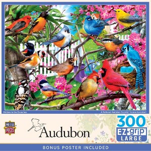 MasterPieces 300 Piece EZ Grip Jigsaw Puzzle - Hidden in the Branches Colorful Birds 18x24 - 1 of 4