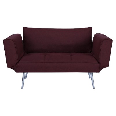 target leather futon