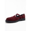 Janney - Burgundy Suede Genuine Leather Loafer Shoe (Women) | Forever & Always Shoes - 4 of 4