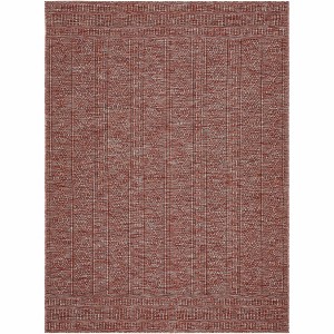 Hauteloom Nuela Burgundy Area Rug - 1 of 4