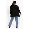 Avenue Women's Plus Size Johana Sweater - 4 of 4