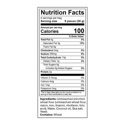 Cedar Valley Sea Salt Pita Chips