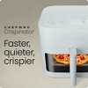 Chefman Crispinator 8-Quart Air Fryer with Powerful, Whisper-Quiet DC Motor & 450°F Max Temp - 2 of 4