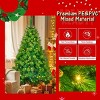 SEVOBAL 6FT Christmas Tree Christmas Trees Prelit Artificial Christmas Tree Xmas Tree Premium Holiday Metal Base , Green, 40.5"*16.75"*15.25" - 4 of 4
