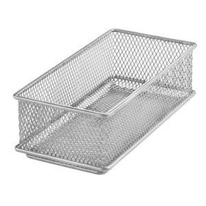 YBM Home Silver Mesh Drawer and Desk Organizer Tray - 1 of 2