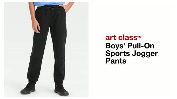Boys&#39; Pull-On Sports Jogger Pants - art class&#8482;, 2 of 5, play video