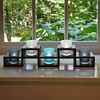 LumaBase Wooden Candleholder with 5 Glass Holders - 4 of 4