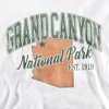 Men's Grand Canyon National Park State Line Crewneck Sweatshirt - 2 of 4