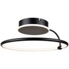 Artcraft Lighting Halo 1 - Light Semi-Flush Mount in  Black - 2 of 4