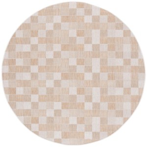 Courtyard CY8676 Power Loomed UV Resistant, Stain Resistant, Non-Shedding Indoor/Outdoor Rugs - Safavieh - 1 of 3