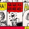 Silver Buffalo Peanuts "Ha Ha Ha" Comic Strip Panels Throw Blanket | 50 x 60 Inches - image 2 of 4