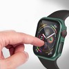 Insten Case For Apple Watch 40mm Series SE 6 5 4, Built in Tempered Glass Screen Protector Plating Hard Cover, Full Protection, Green - 3 of 4