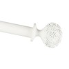 EXCLUSIVE HOME Peony 1" Curtain Rod and Coordinating Finial Set - 3 of 3