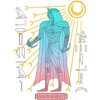 Men's Marvel: Moon Knight Colorful Egyptian Portrait T-Shirt - 2 of 4
