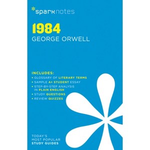 1984 Sparknotes Literature Guide - by  Sparknotes & George Orwell (Paperback) - 1 of 1