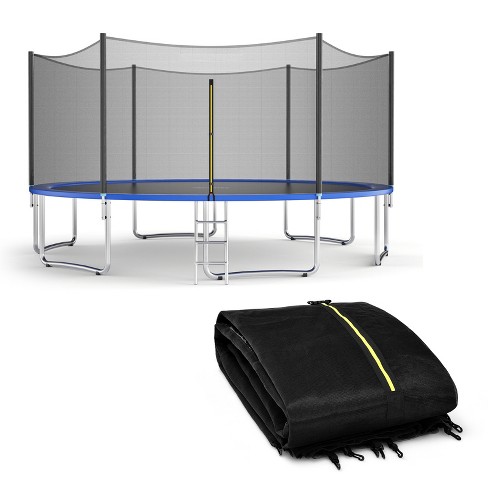 8ft trampoline with safety net hotsell