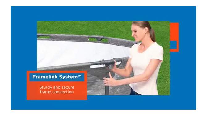 Bestway Steel Frame Above Ground Swimming Pool with Filter Pump and Filter, 2 of 8, play video