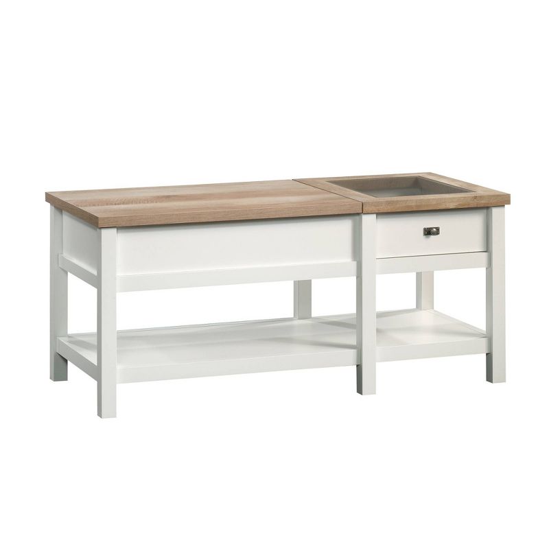 Cottage Road Lift Top Coffee Table Soft White - Sauder, 1 of 7
