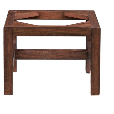 James Martin Signature Vanities Addison 15"  Wooden Stand for Grand Tower Hutch, Mid-Century Acacia
