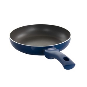 Gibson Home Charmont 9.5 Inch Nonstick Aluminum Frying Pan in Yale Blue - 1 of 4