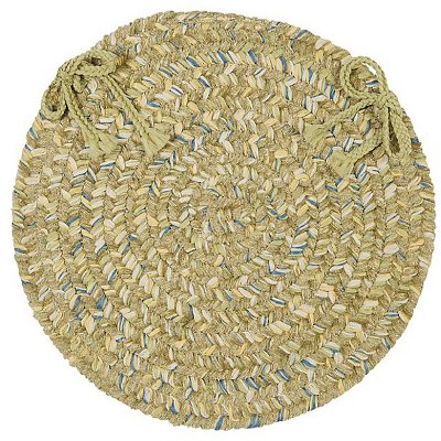 Colonial Mills West Bay - Celery Tweed Chair Pad, 1 Pc