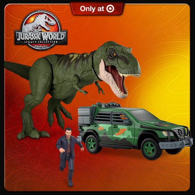 Only at Target
Jurassic World Legacy Collection