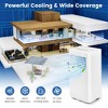 Costway 5000 BTU (8000 BTU ASHRAE) Portable Air Conditioner 3-in-1 AC Unit With Cool Dehum Fan Sleep Mode - 3 of 4