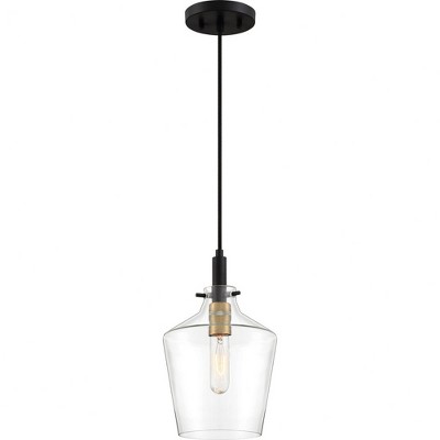 Quoizel Lighting June 1 - Light Pendant in  Earth Black