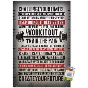 Trends International Challenge Your Limits Unframed Wall Poster Prints - 1 of 4
