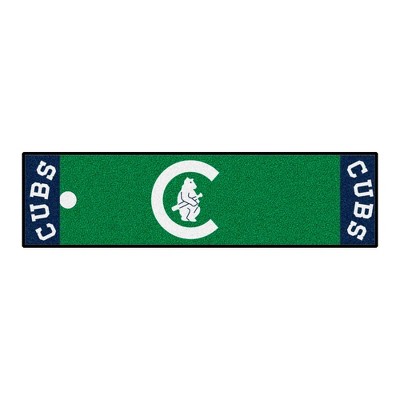 MLB Chicago Cubs 1911 Retro Collection 1.5'x6' Putting Mat - Green