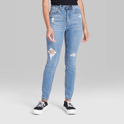 Ripped Skinny Jeans Target