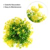 Unique Bargains Artificial Aquarium Grass Ball for Fish Tank Landscape Decoration Green Yellow 3.74x4.33 Inch 1 Pcs - 3 of 4