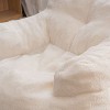 KTMBDW Large Bean Bag Chair with Filling, 40 inch Memory Foam Bean Bag Chairs, Ultra Soft Fabric for Living Room, Bedroom - 3 of 4